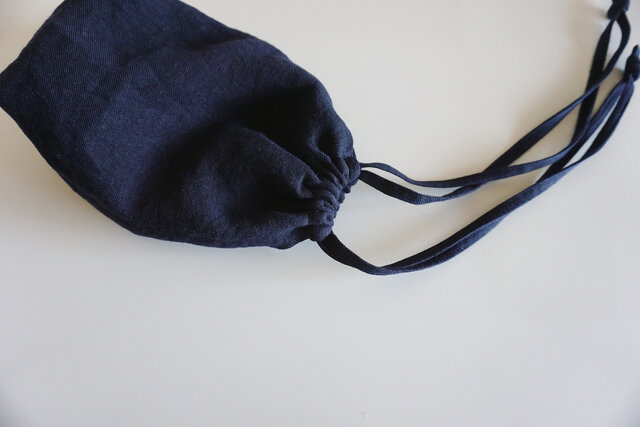 petit sac / darkblueの画像1枚目