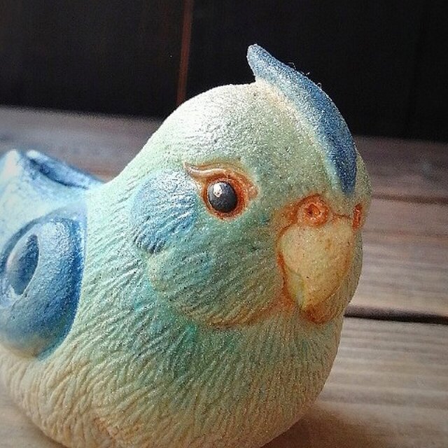 青色のオカメインコ no.5 | iichi 日々の暮らしを心地よくする