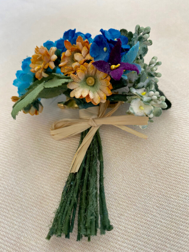 布花 Corsage petit bouquet Kの画像1枚目
