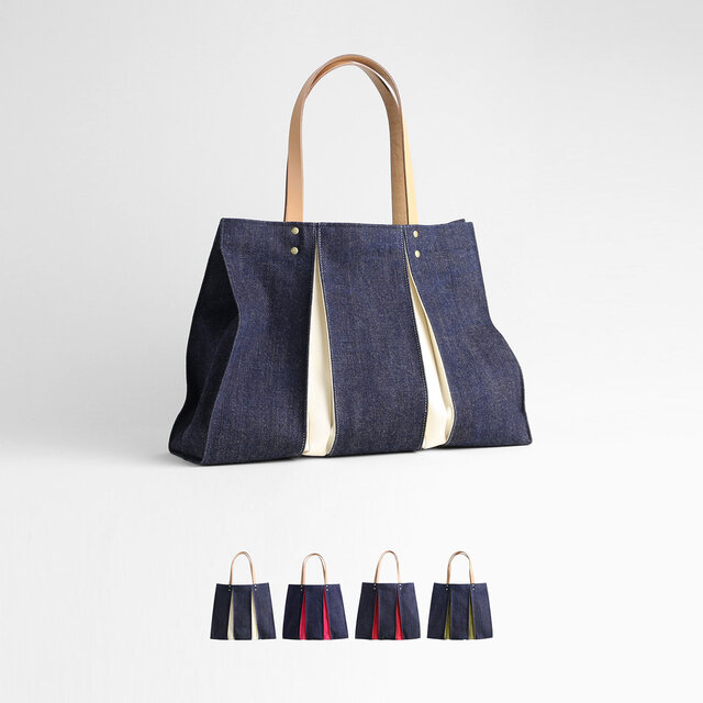 KOSHO ougi denim トートバッグ WH