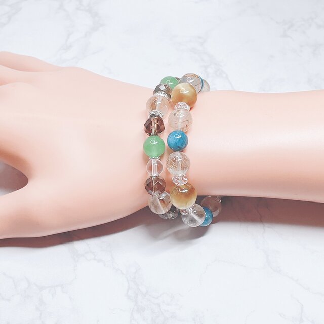 再販60点以上】金運を呼び込み、安泰へ ゴールデンタイガーアイ ルチル