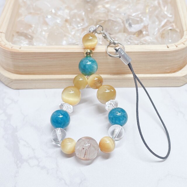 再販60点以上】金運を呼び込み、安泰へ ゴールデンタイガーアイ ルチル