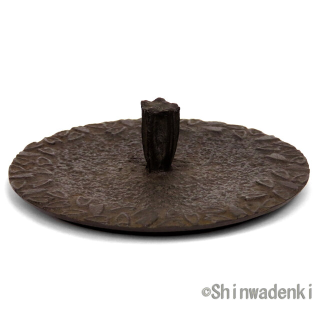 南部鉄器 鉄瓶 岩戸賢一郎作 平丸小桜1.2L 内面漆焼付・酸化被膜仕上