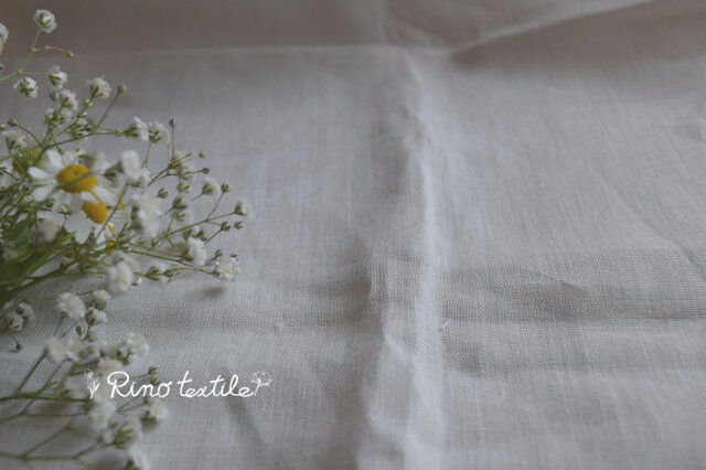 リネン マルチクロス 【厚地 リノ リサ 】アイボリー】 | iichi 日々の