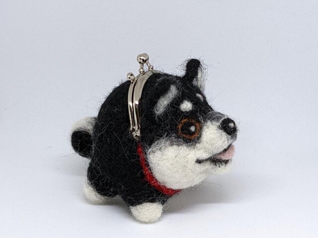 gamainu ※黒柴犬がま口 | iichi ハンドメイド・クラフト作品・手仕事品