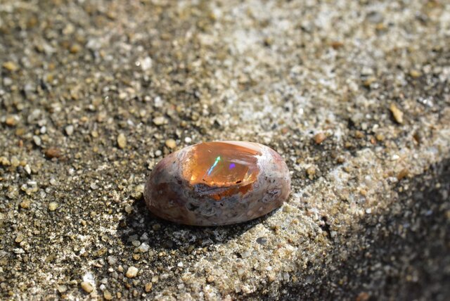 虹色カプセル☆カンテラオパール ルース copa002 | iichi 日々の暮らし