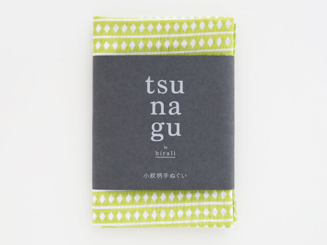 tsu na gu 小紋柄手ぬぐい ~さいの目~の画像1枚目