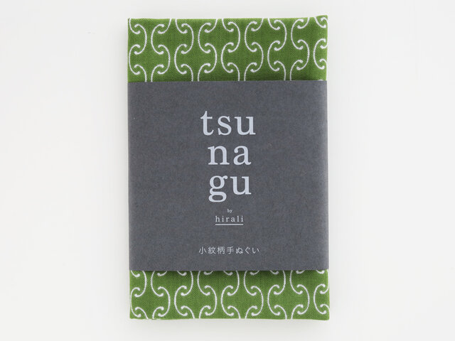 tsu na gu 小紋柄手ぬぐい ~輪繋ぎ~の画像1枚目