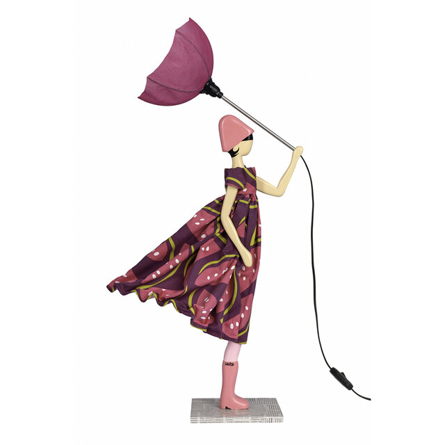 【2021年春夏モデル】風のリトルガールおしゃれランプ Augustina スタンドライト 受注製作 送料無料