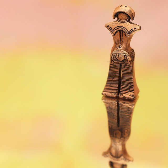 国宝土偶 「縄文の女神」ペンダントミニオブジェ (659-338) | iichi 