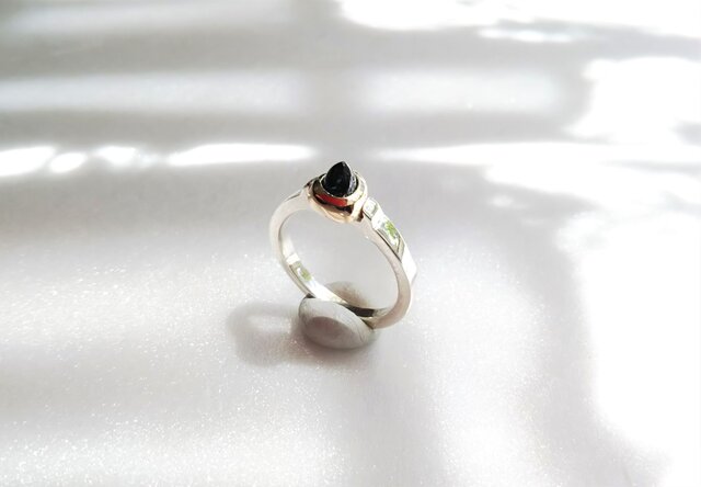 k10+sv925 インディゴライト トルマリンのリング | iichi 日々の暮らし