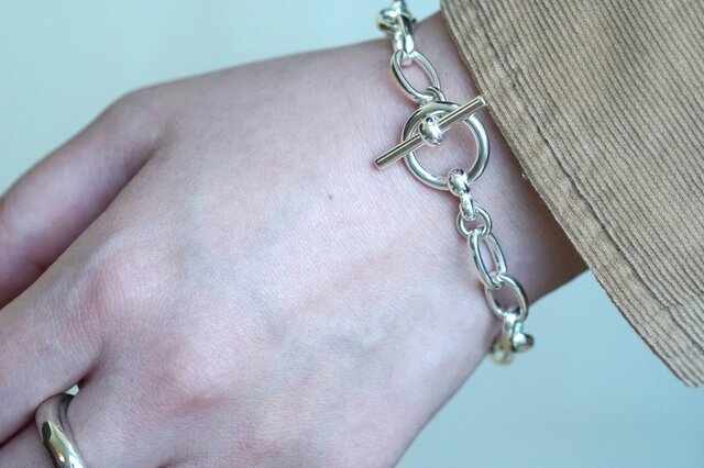 e.m. SILVER925パールマンテルブレスレット e.m. ブレスレット SILVER925パールマンテルブレスレット