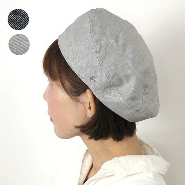 ベレー帽(ハンドメイド) - 帽子