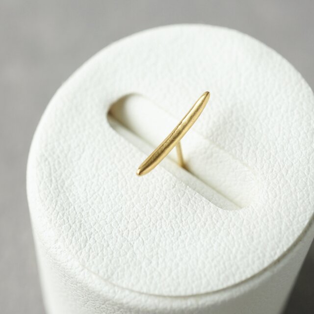 K18 Bow Earring ＊Single *