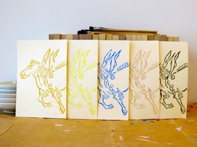年賀状2014 ペガサス Fiveの画像1枚目