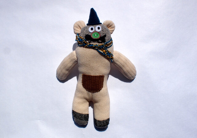 靴下ぬいぐるみ ネズミのおっさん | iichi 日々の暮らしを心地よくする