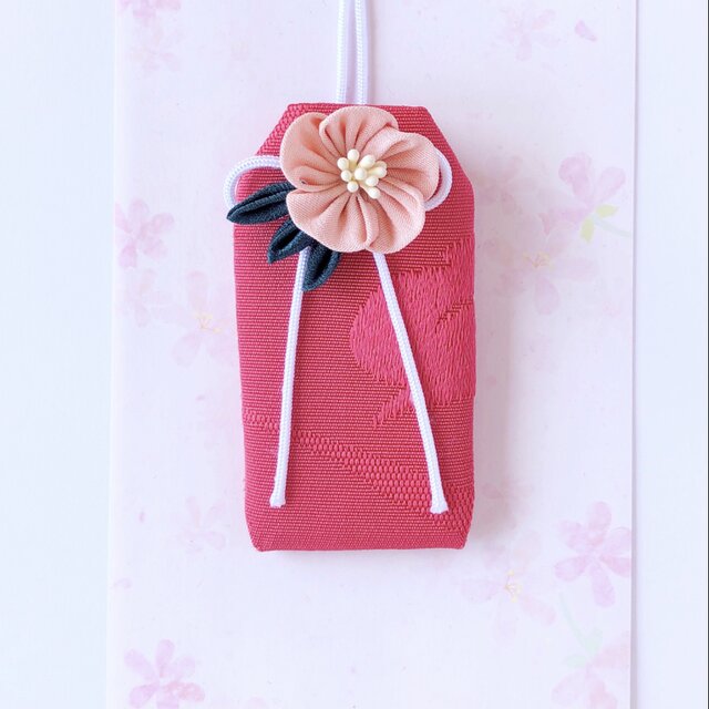【花海棠）元巫女が作る花のお守り袋