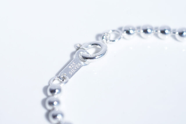 SILVER925 ボールチェーンネックレス 40cm