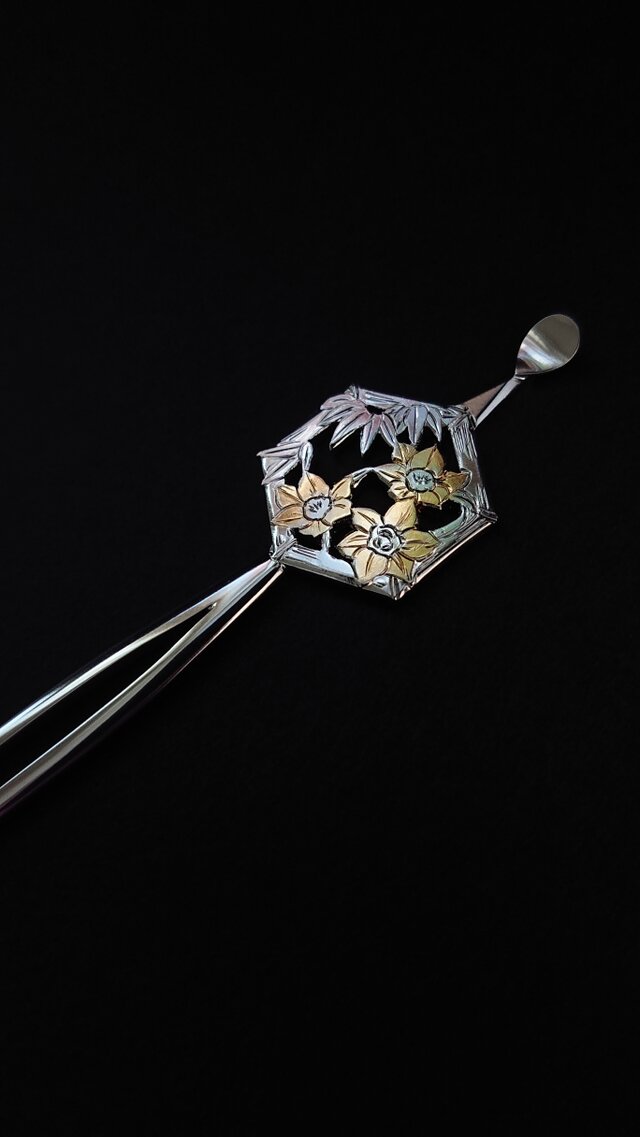 竹の水仙かんざし