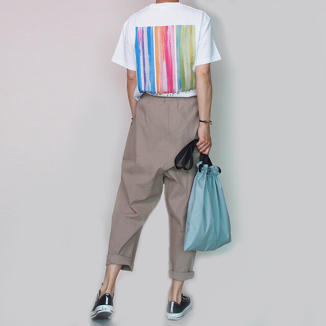 希少‼️入手困難　Y2K 本物　PPFM サルエルパンツ　ベージュ　リネン 希少‼️入手困難 Y2K 本物 PPFM サルエルパンツ ベージュ リネン