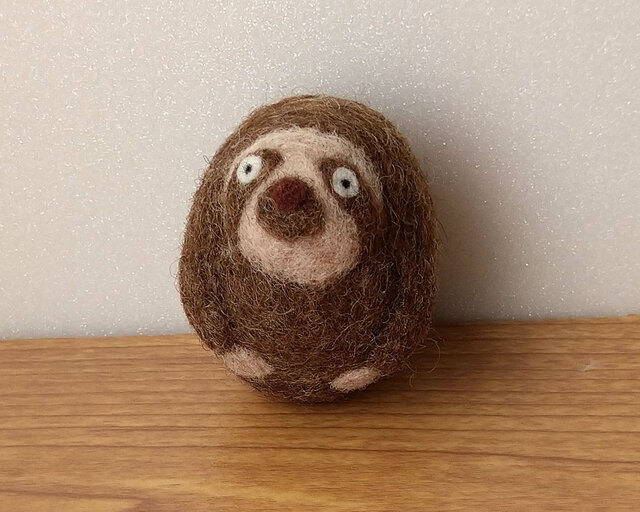 なまけもの君のミニマラカスの画像1枚目