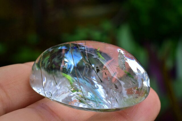 虹入り☆ルチルとクラックインクォーツ ルース gar250 | iichi 日々の