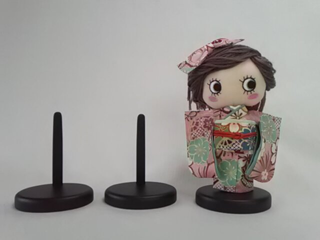 ぬいぐるみ ハッピードール着物用自立スタンド2個セット Iichi ハンドメイド クラフト作品 手仕事品の通販