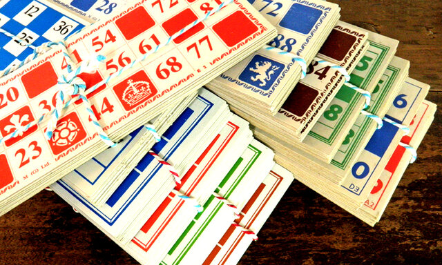 イギリス Vintageロトカード(12枚セット)【England】DA-CO055の画像1枚目