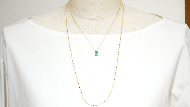 エメラルド　K10ペンダントトップ K10 エメラルド ピンクトルマリン ペンダントトップ BX055BS | iichi