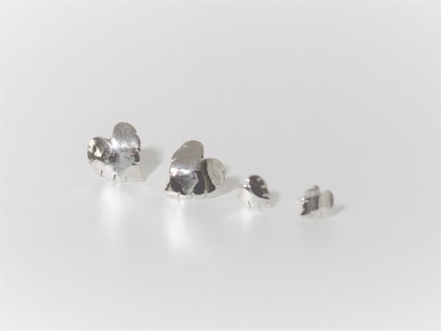 Monstera Silver Earringsの画像1枚目
