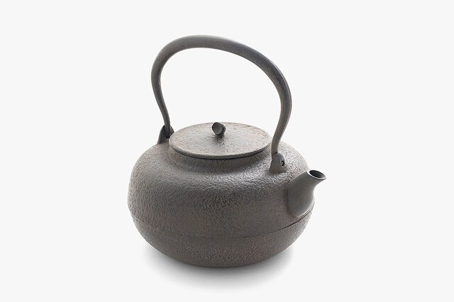 鉄瓶 古代平丸の画像1枚目