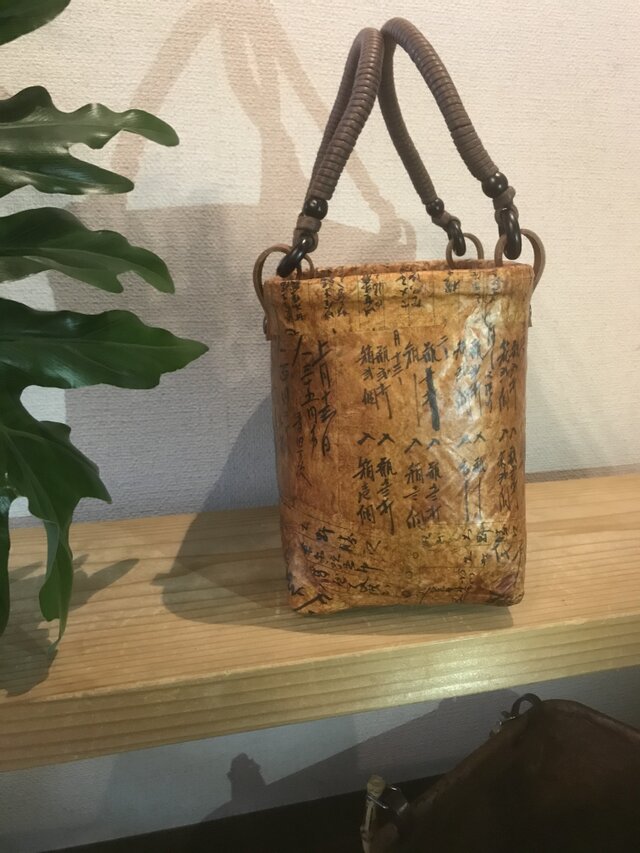 一閑張りバッグ | iichi 日々の暮らしを心地よくする