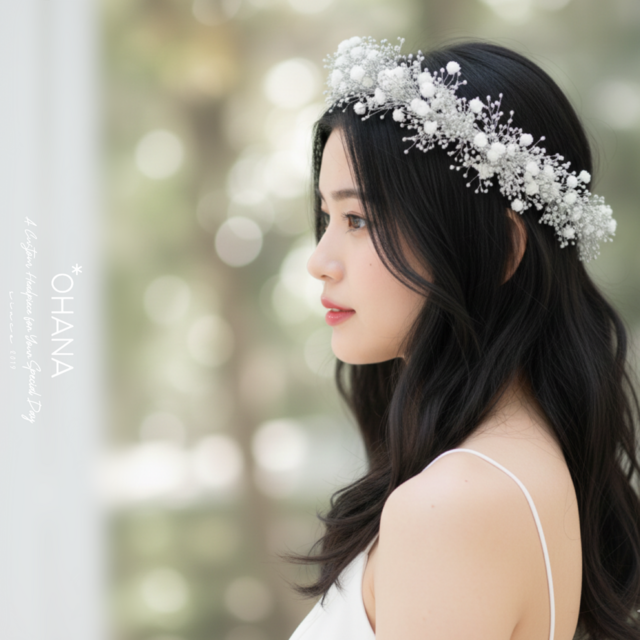 髪飾り カチューシャ 花冠 花かんむり 成人式 卒業式 結婚式 袴 振袖