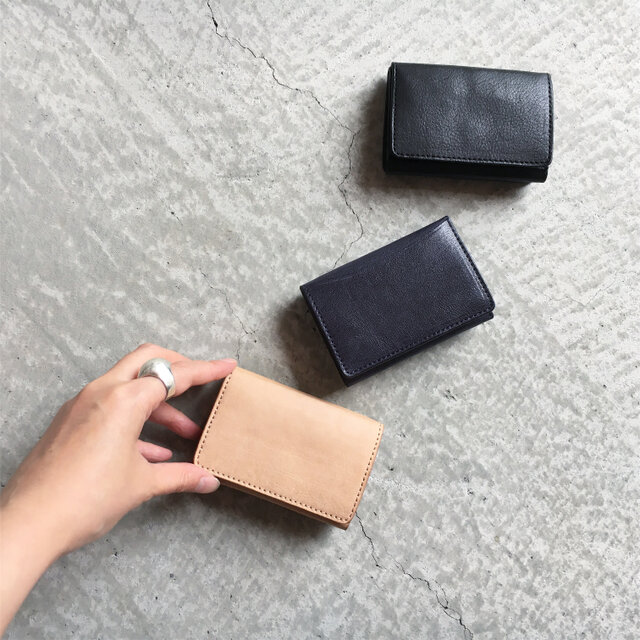 POCKET OLD WALLET NAVY