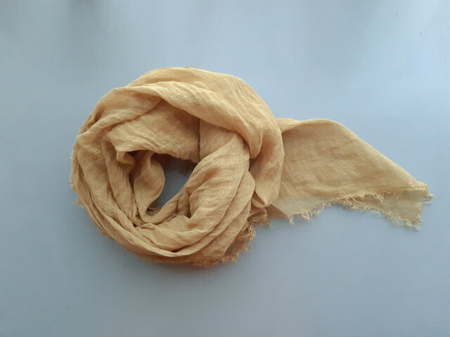 linen shawl #zakuroの画像1枚目