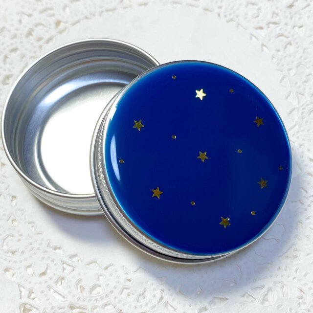 星空アルミ缶ピルケース(大)の画像1枚目