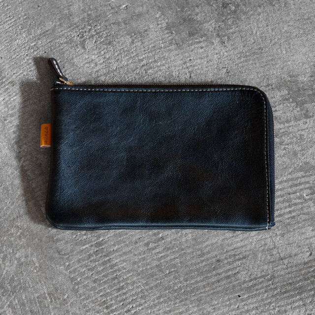 BLACK / Lzip pouch / M
