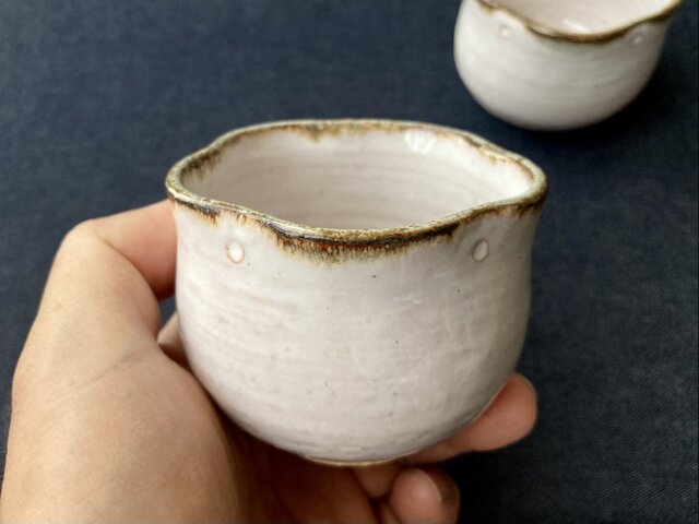 2757 萩焼　豆花入　未使用 2757 萩焼 豆花入 未使用 美術品・アンティーク・コレクション