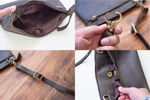 ◆新品未使用　◆h.myriad サコッシュ　ショルダーポーチ 楽天市場】ZIP POUCH MAX V2 スリング ポーチ サコッシュ