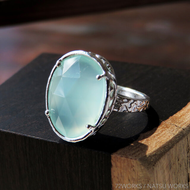 カルセドニー リング ＊ Chalcedony Ring