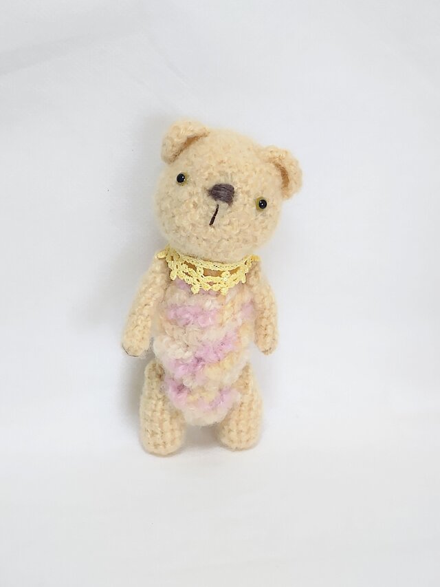 クマさんの編みぐるみの画像1枚目