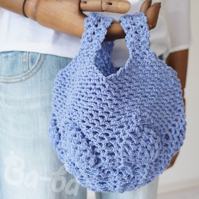 ばあば作 ⚘ 鳳梨袋（青藤・MB16）