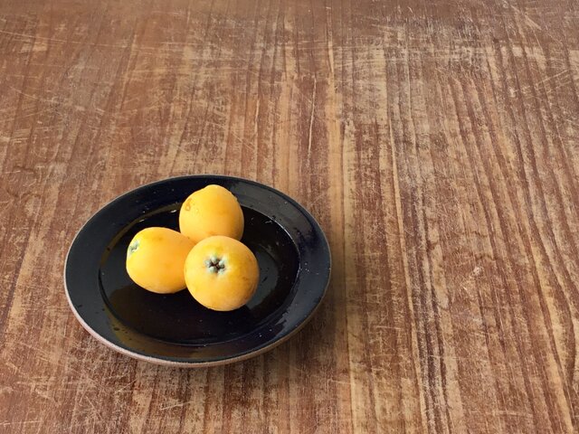 ショートリム小皿 瑠璃の画像1枚目