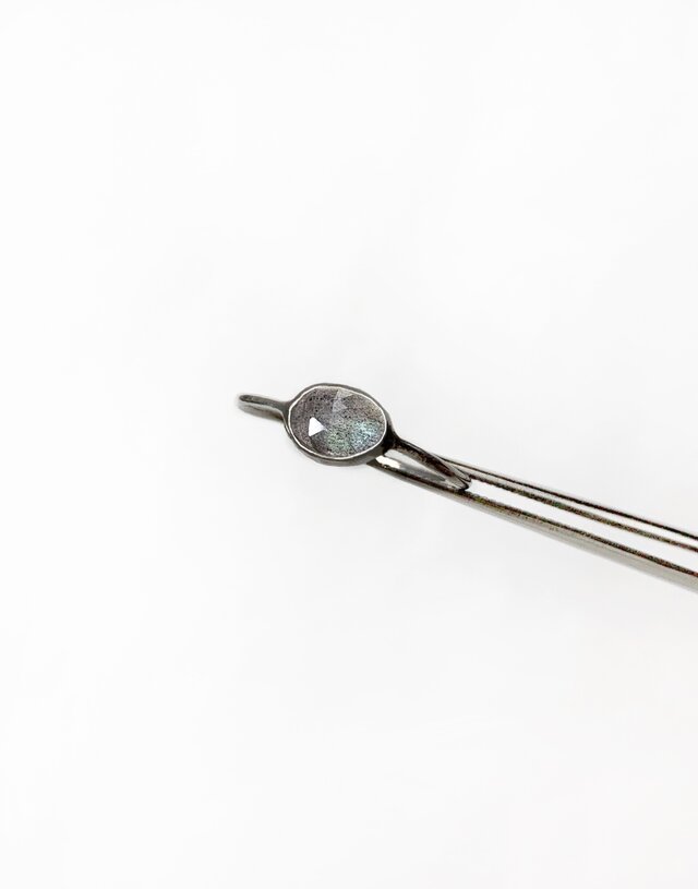一点もの SV Labradorite FF リング/ 受注制作の画像1枚目