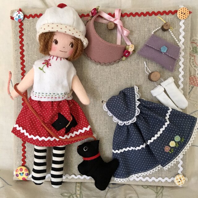 ペチカドール 着せ替え人形 iichi 日々の暮らしを心地よくするハンドメイドやアンティークのマーケットプレイス