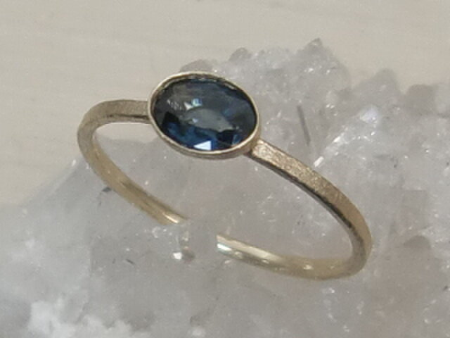 バイカラーサファイア*K10 ringの画像1枚目