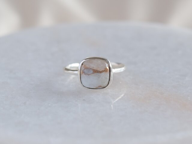 copper calcite ring コッパーカルサイト シルバーリング silver925-