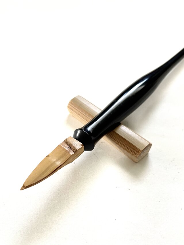 琴一　竹ペン 琴一ペン （竹ペン、ペン軸は黒檀） | iichi 日々の暮らしを心地よく