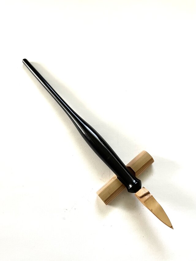 父の日プレゼントに！琴一ペン （竹ペン、ペン軸は黒檀）KOTOICHIPEN