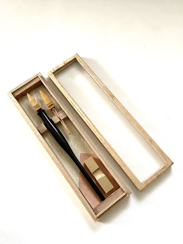 父の日プレゼントに！琴一ペン （竹ペン、ペン軸は黒檀）KOTOICHIPEN